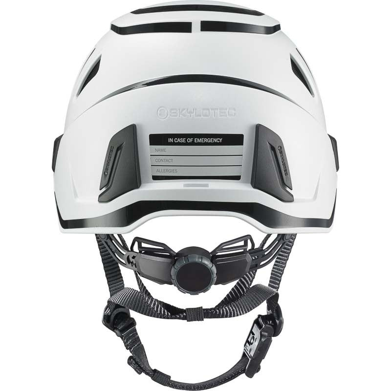 Inceptor Grx Vented Helmet White C/W Reflective Stickers