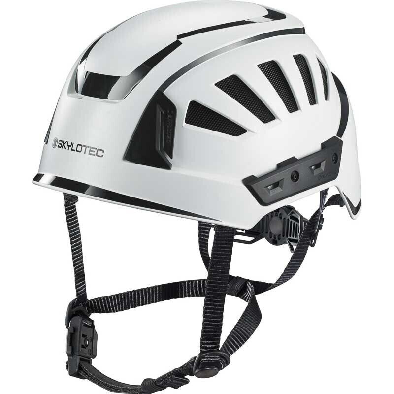 Inceptor Grx Vented Helmet White C/W Reflective Stickers