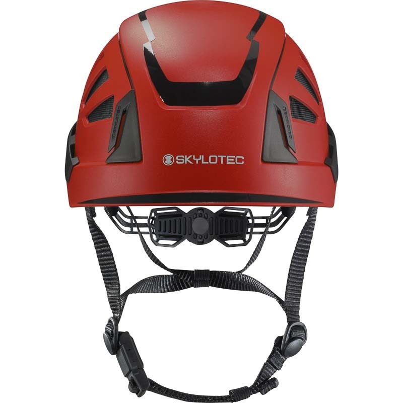 Inceptor Grx Vented Helmet Red C/W Reflective Stickers