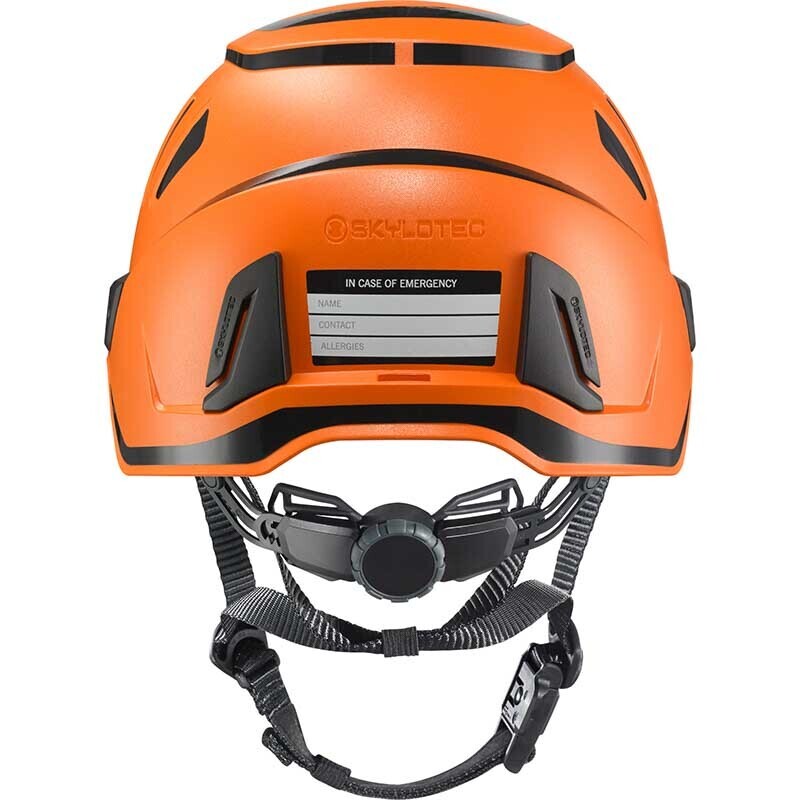 Inceptor Grx High Voltage Helmet Electrically Insulated Orange C/W Reflective Stickers