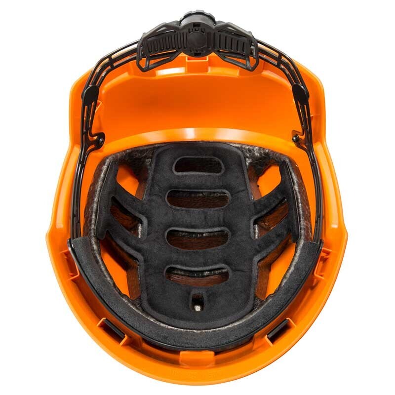 Inceptor Grx High Voltage Helmet Electrically Insulated Orange C/W Reflective Stickers