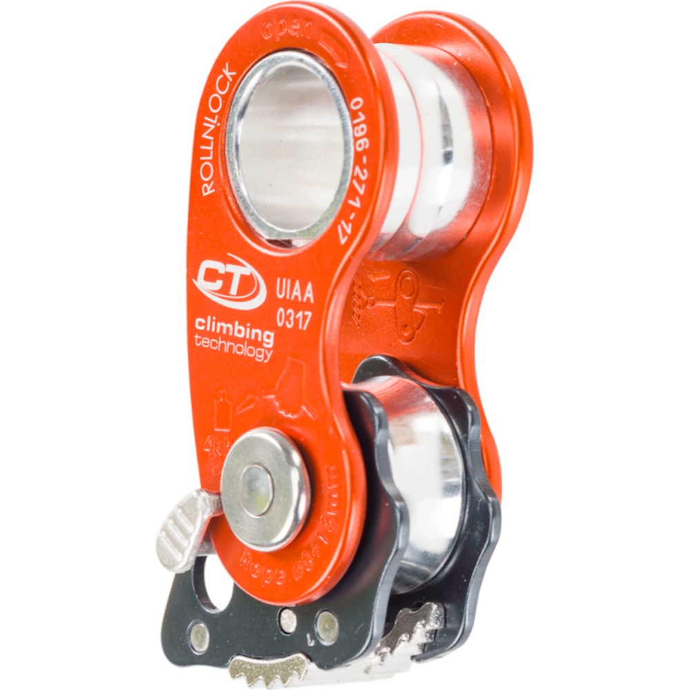 Roll N Lock Ultra Light Pulley Rope Clamp For Rescue Self Rescue