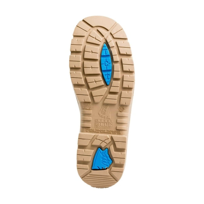 Steel Blue Argyle Zip Scuff Cap Safety Boot