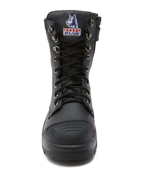 Steel Blue Portland ZipScuff Cap Safety Boot Size