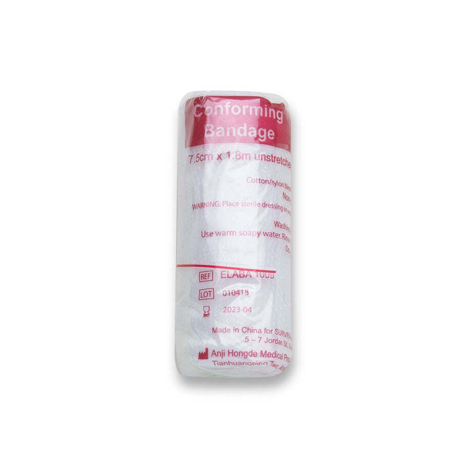 Conforming cotton bandage7.5cm x 1.8m