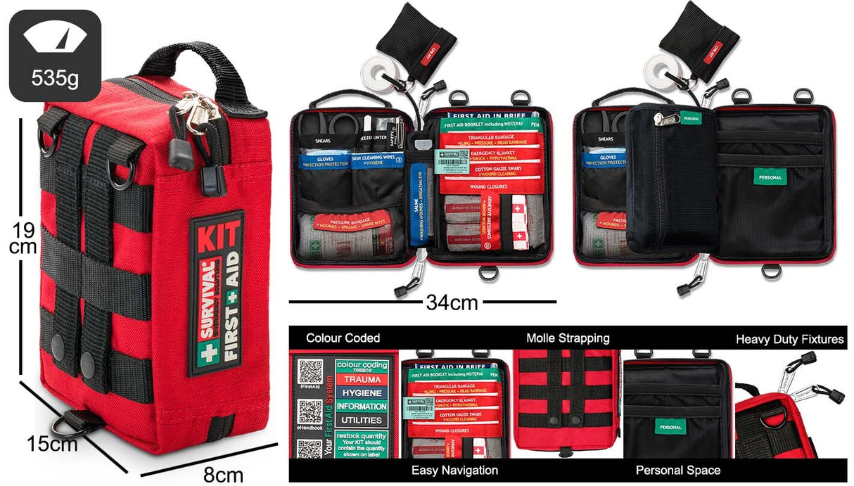 Survival handy first aid kit