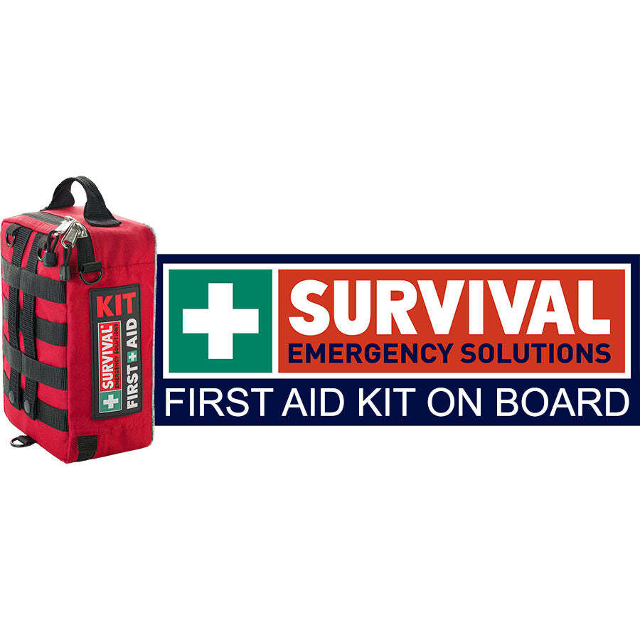 First aid kit sticker
