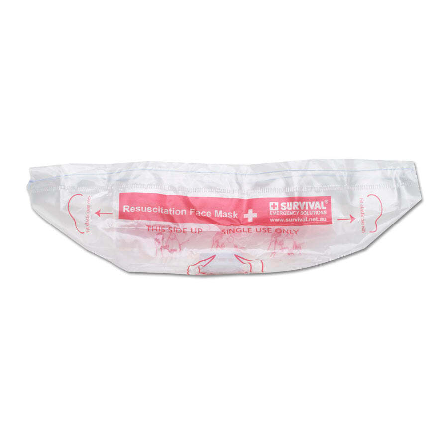 Resuscitation shield, disposable