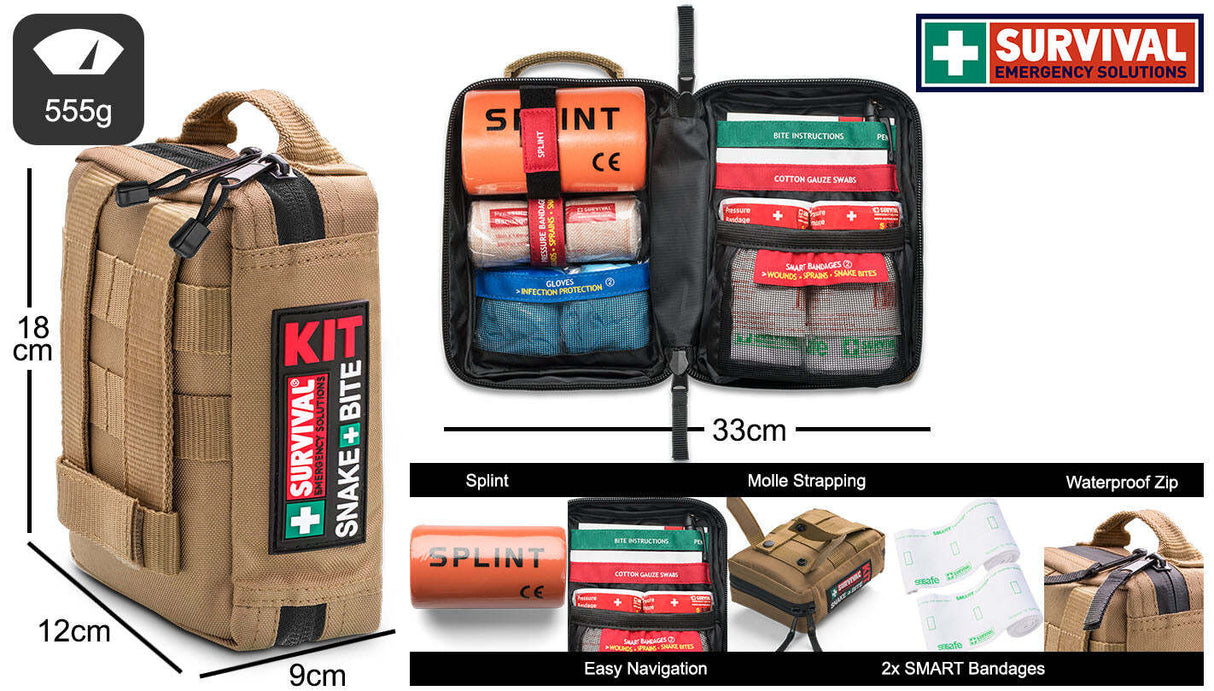 Survival snake bite kit