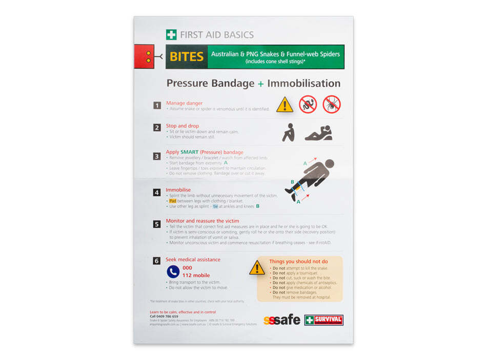 Survival snake bite kit