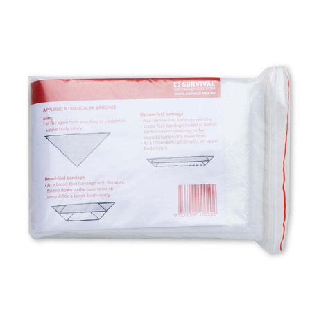 Triangular bandage, 96cm x 96cm x 136cm