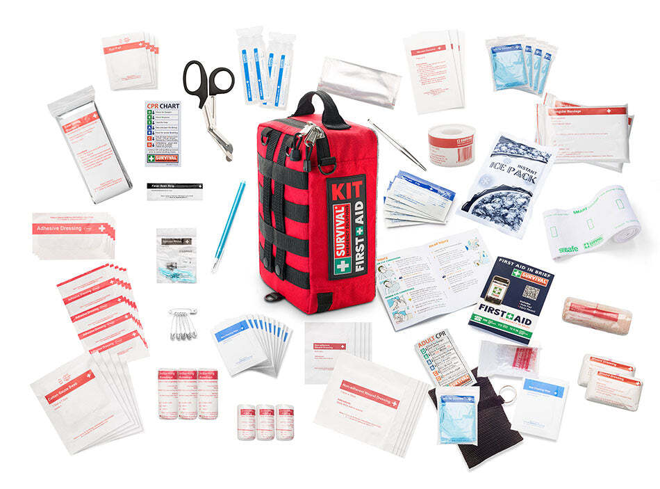 Survival workplace first aid kit