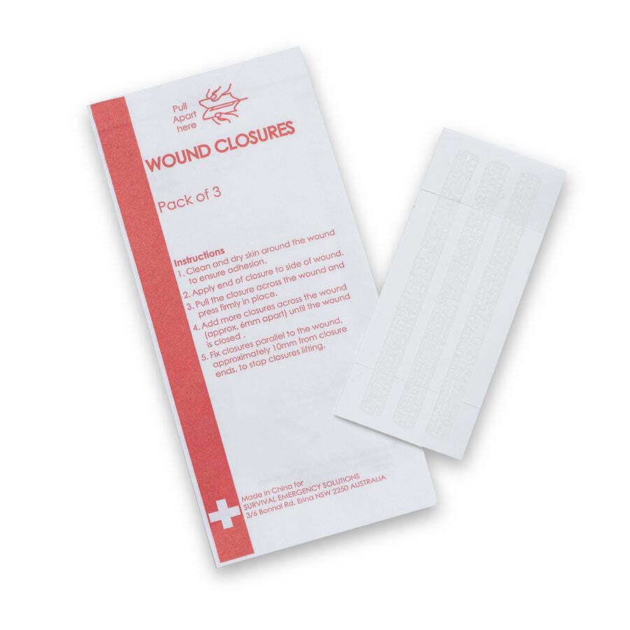Wound closures (pack of 3)