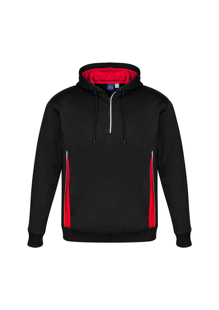 Biz Collection Adults Renegade Hoodie Black/Magenta/Silver