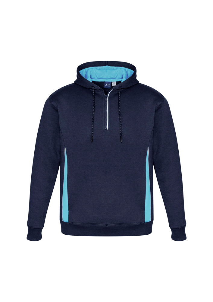 Biz Collection Adults Renegade Hoodie Black/Red/Silver