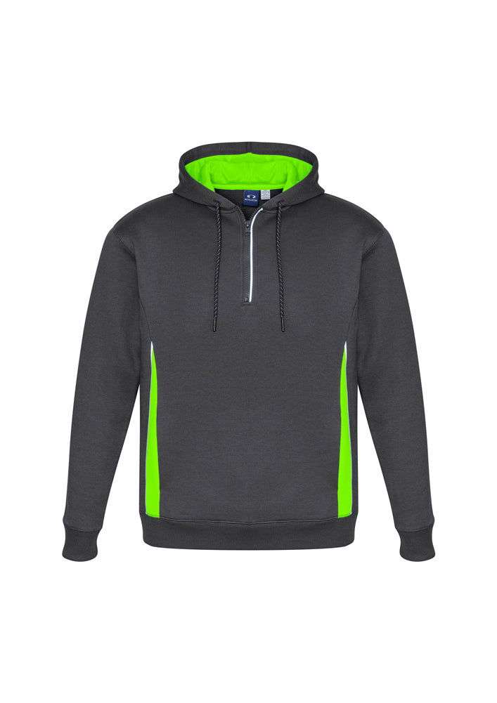 Biz Collection Adults Renegade Hoodie Black/White/Silver