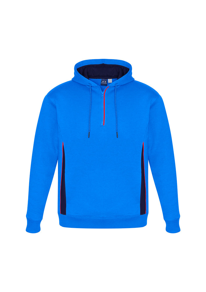 Biz Collection Adults Renegade Hoodie Royal/White/Silver