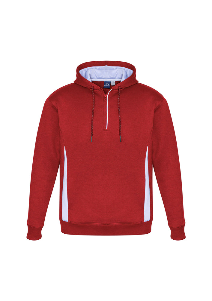 Biz Collection Adults Renegade Hoodie Red/White/Silver
