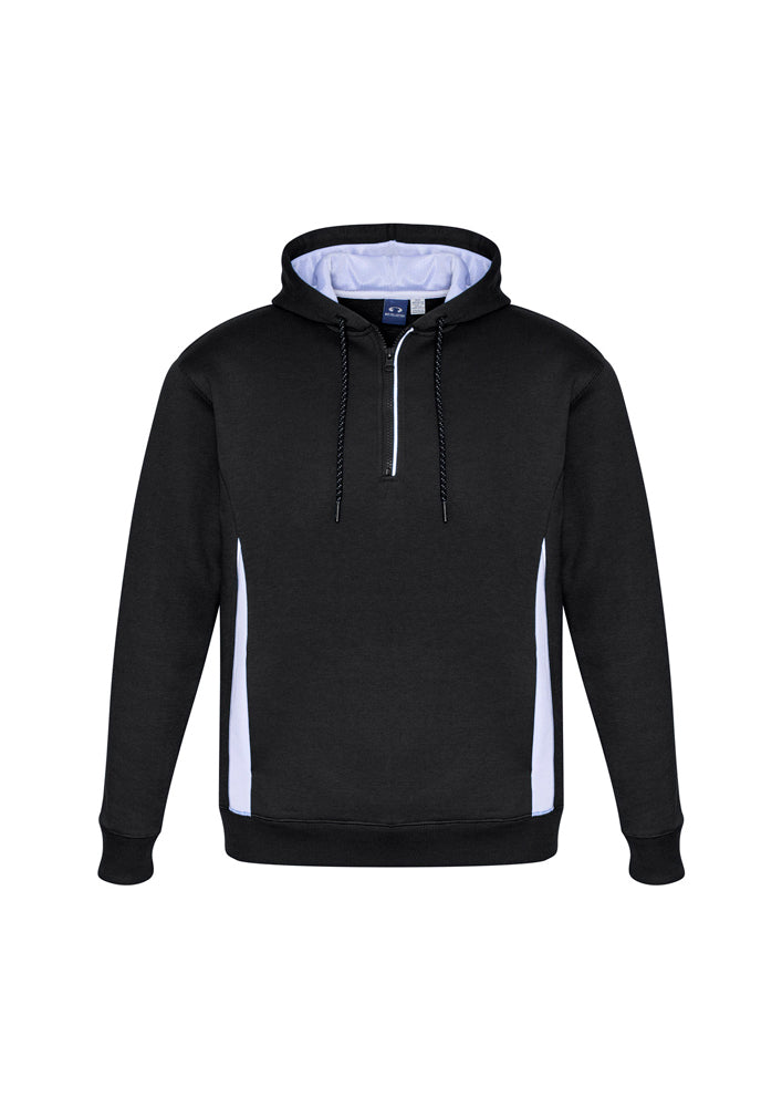 Biz Collection Adults Renegade Hoodie Black/Magenta/Silver