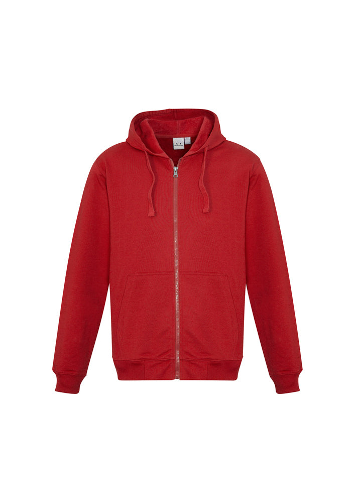 Biz Collection Mens Crew Zip Hoodie