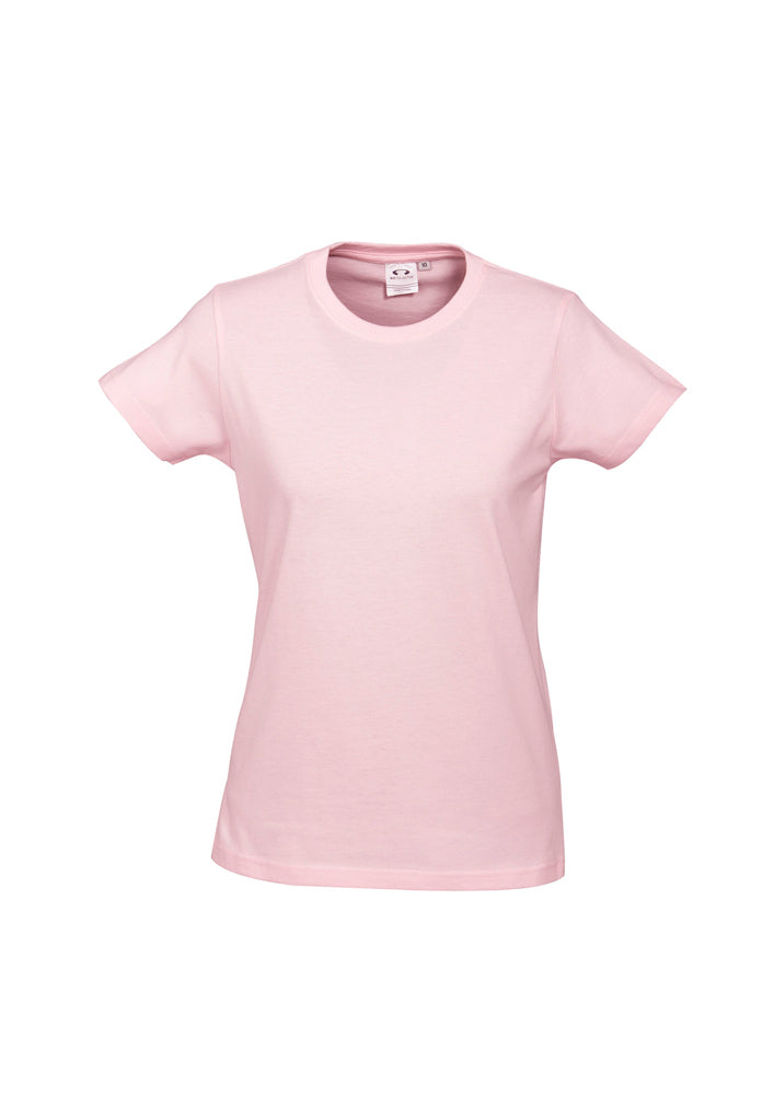 Biz Collection Ladies Ice Tee Snow Marle