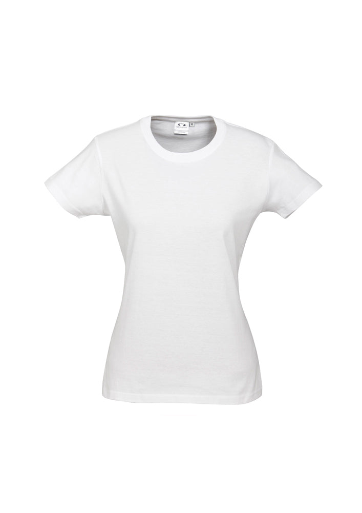 Biz Collection Ladies Ice Tee Snow Marle
