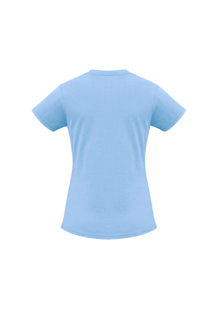 Biz Collection Ladies Ice Tee Fluoro Yellow/Lime