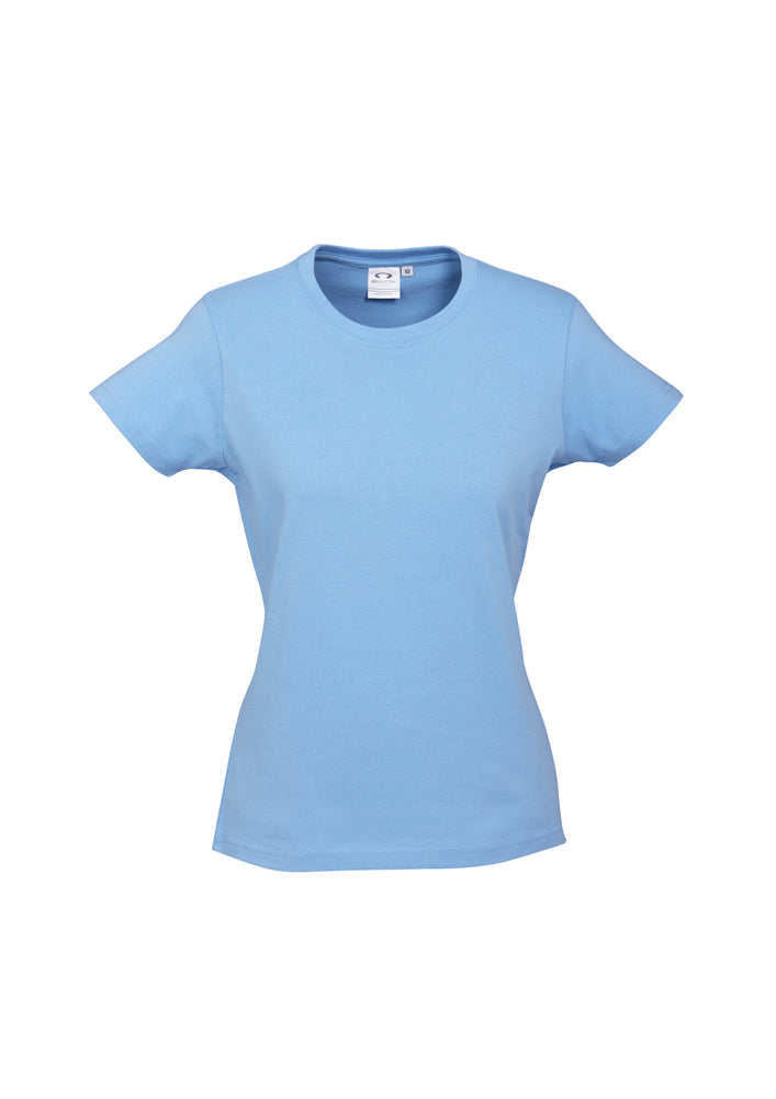 Biz Collection Ladies Ice Tee Snow Marle