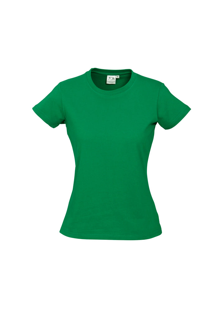 Biz Collection Ladies Ice Tee Kelly Green