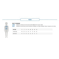 Biz Collection Kids Ice Tee Neon Cyan