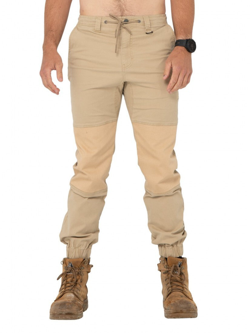 Under Taking Cuffed Pant Colour Khaki