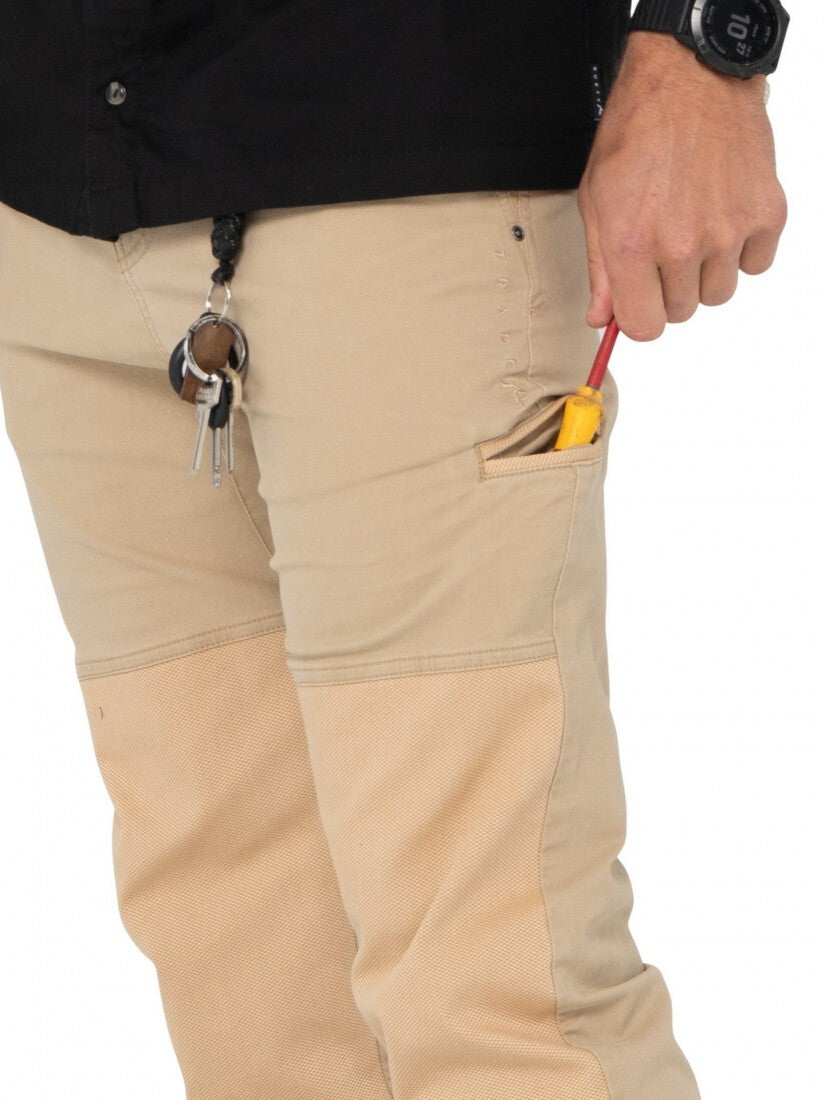 Under Taking Cuffed Pant Colour Khaki