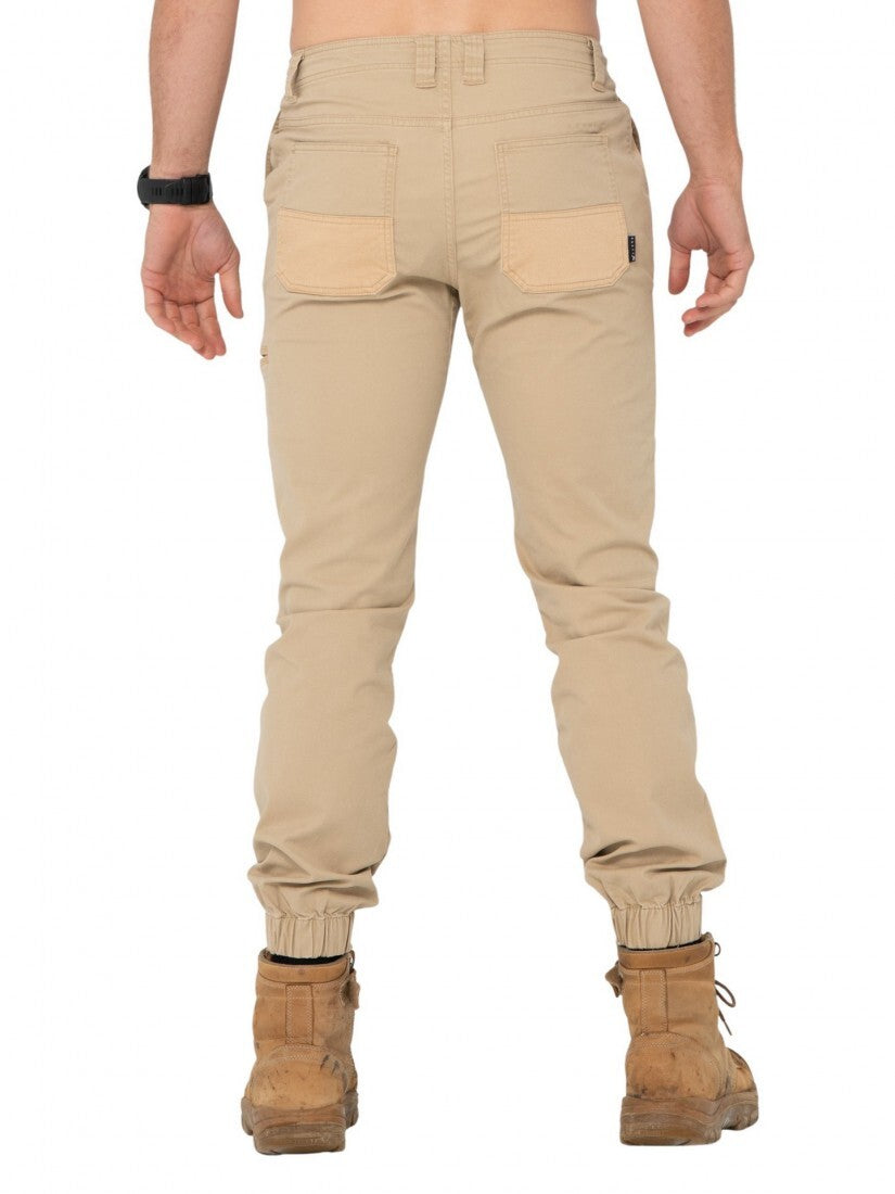 Under Taking Cuffed Pant Colour Khaki