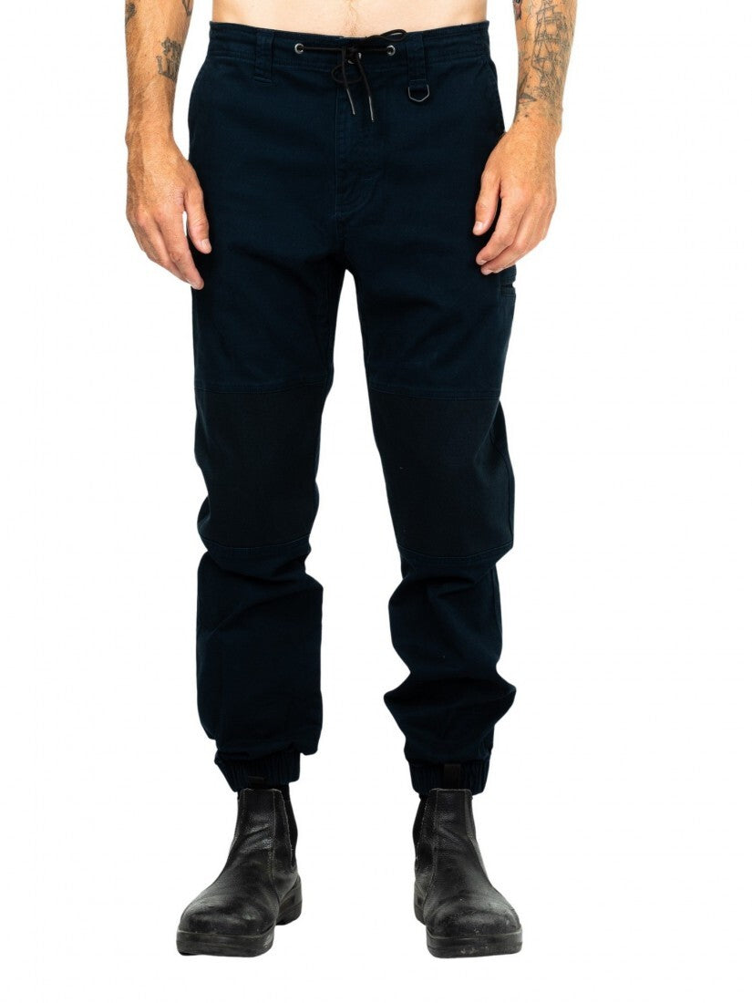 Under Taking Cuffed Pant Colour Navy Blue