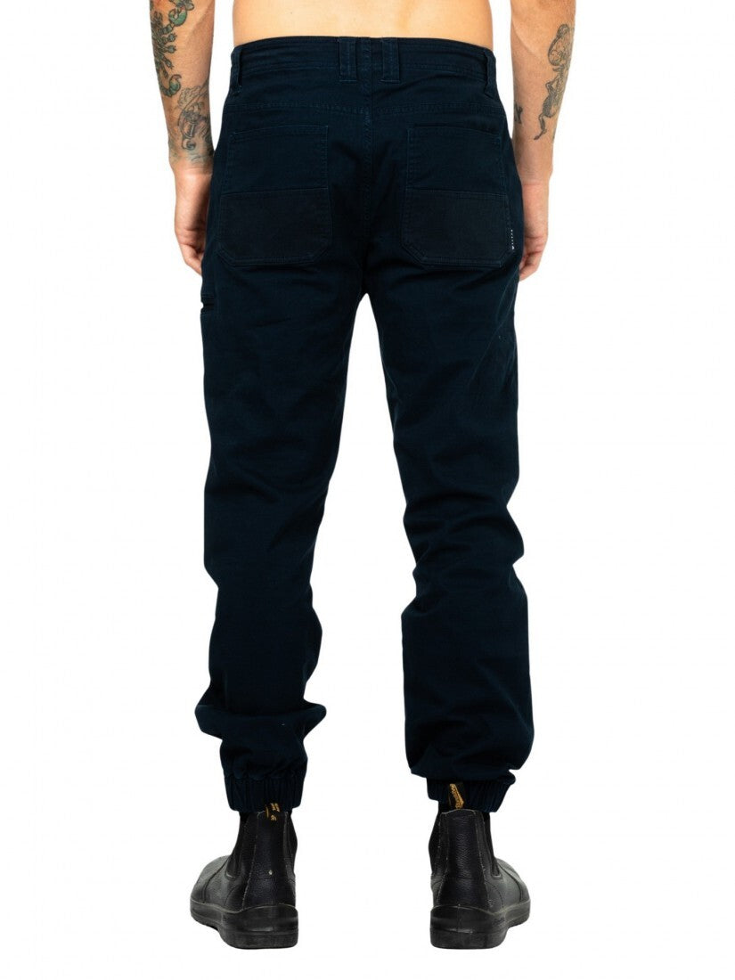 Under Taking Cuffed Pant Colour Navy Blue