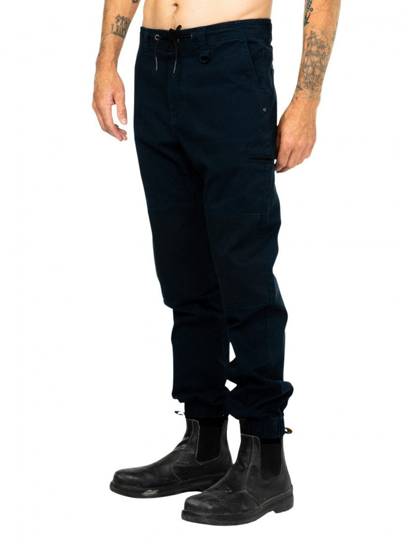 Under Taking Cuffed Pant Colour Navy Blue