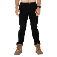 Heavy Lifts Elastic Pant Colour Black