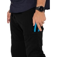 Heavy Lifts Elastic Pant Colour Black