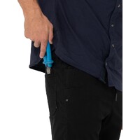 Heavy Lifts Elastic Pant Colour Black