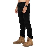 Heavy Lifts Elastic Pant Colour Black