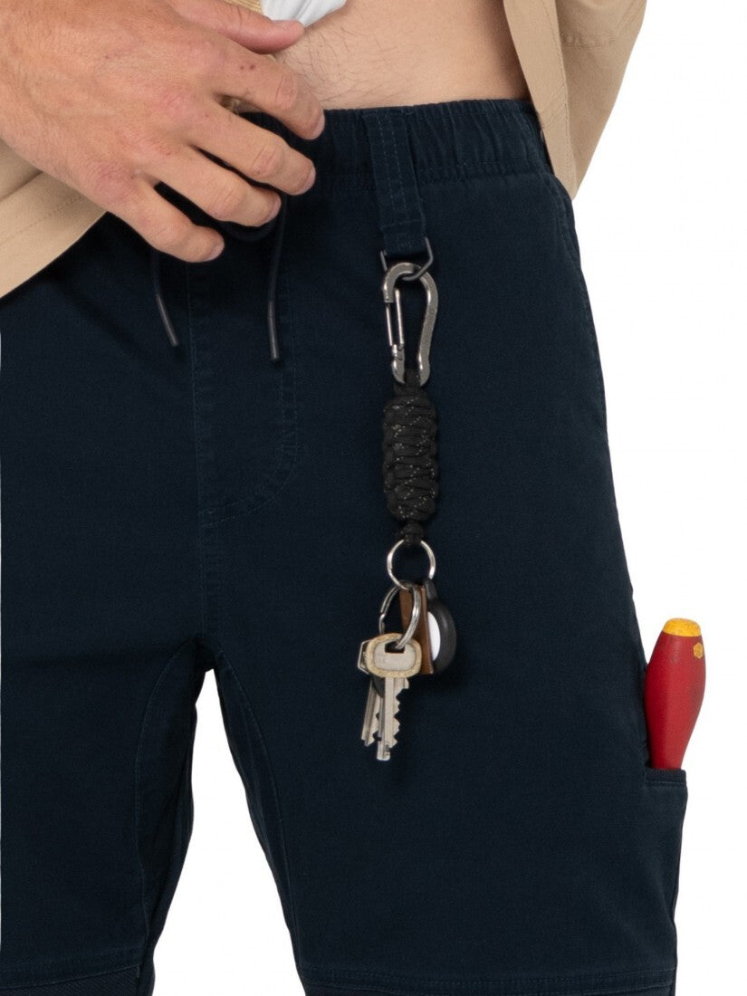 Heavy Lifts Elastic Pant Colour Navy Blue