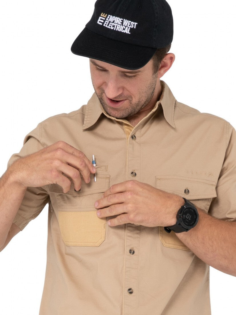 Elbow Grease Short Sleeve Tee Colour Black