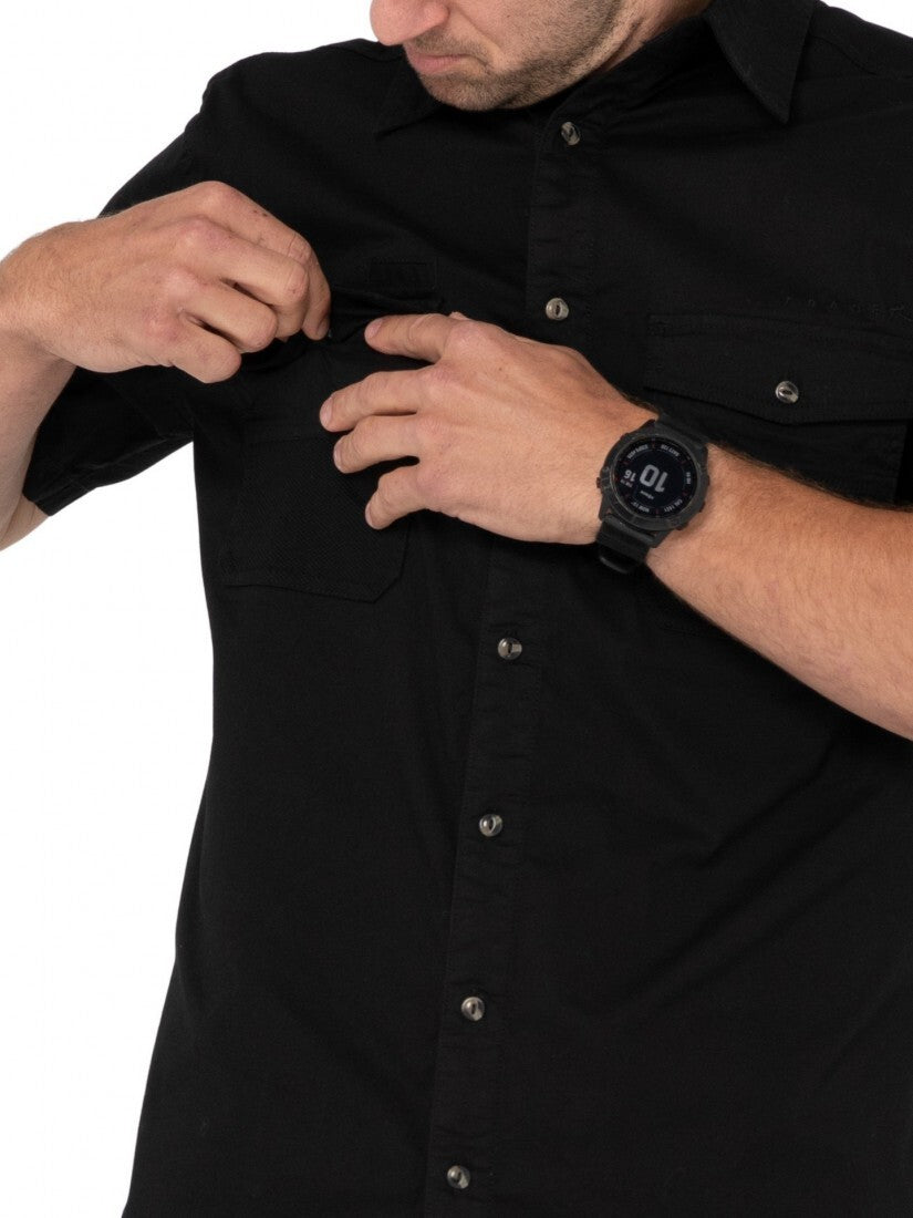 Elbow Grease Short Sleeve Tee Colour Khaki