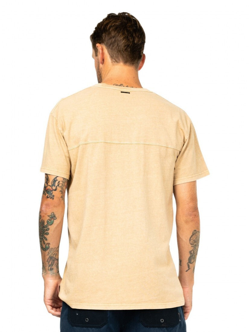 Elbow Grease Short Sleeve Tee Colour Khaki