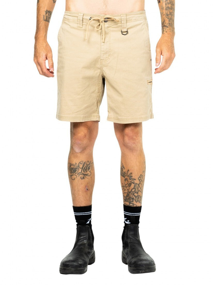 Under Taking 18 Short Colour Khaki