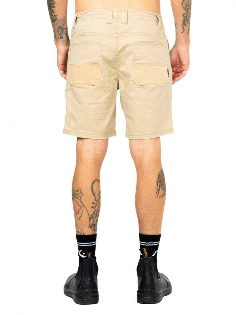 Under Taking 18 Short Colour Khaki