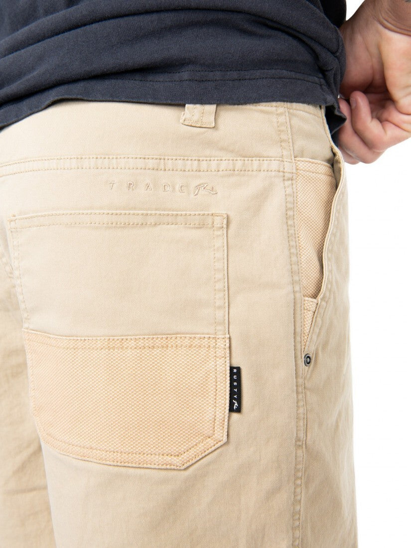 Under Taking 18 Short Colour Khaki