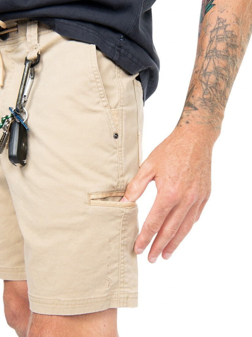 Under Taking 18 Short Colour Khaki