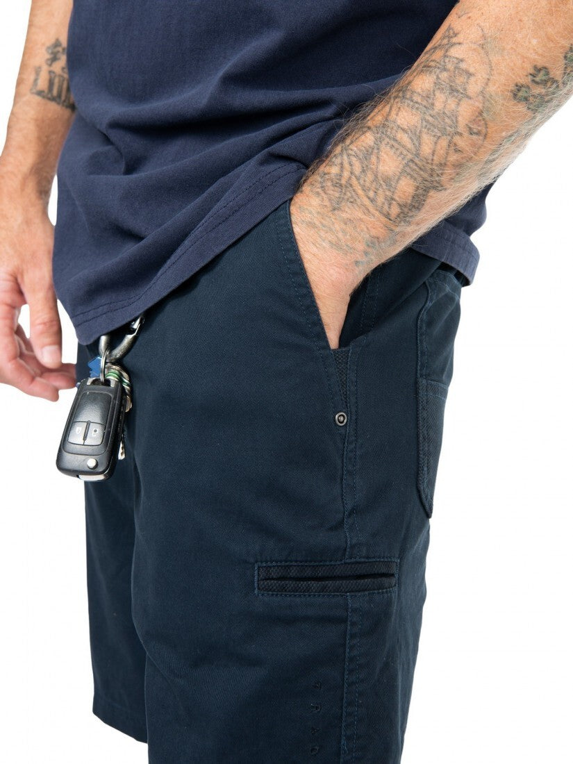 Under Taking 18 Short Colour Navy Blue