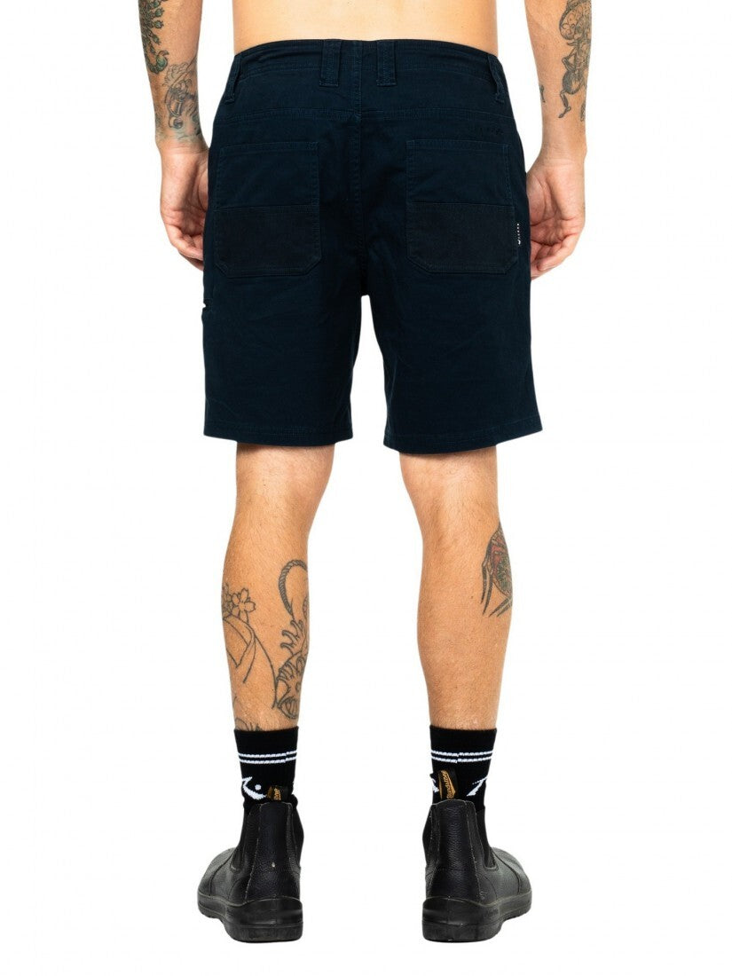 Under Taking 18 Short Colour Navy Blue